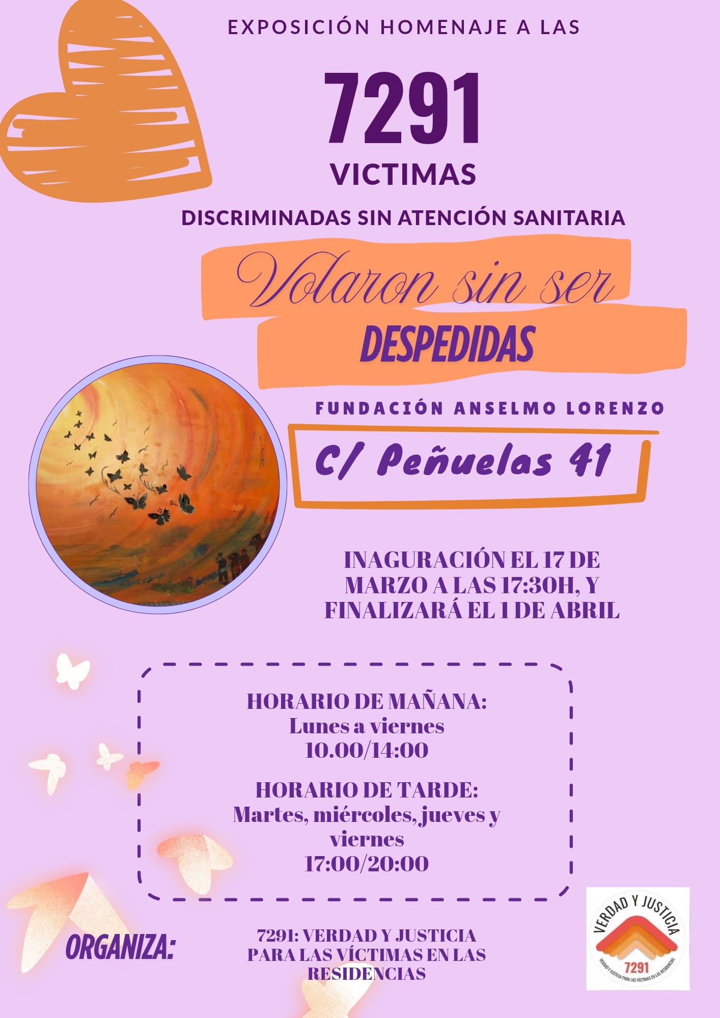 Exposición Homenaje a las 7291 victimas