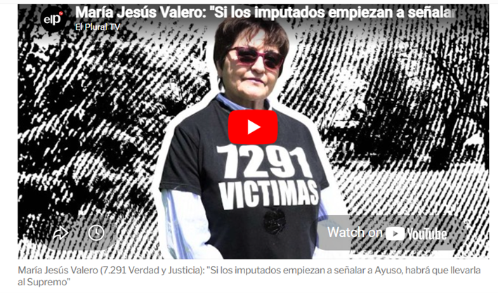 María Jesús Valero (7.291 Verdad y Justicia): «Si los imputados empiezan a señalar a Ayuso, habrá que llevarla al Supremo»